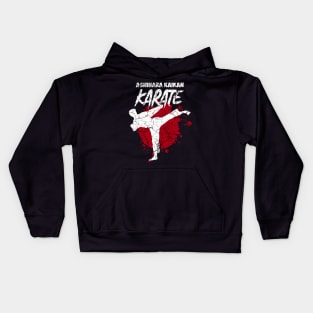 Ashihara Kaikan Karate Training Martial Arts Karate Outfit Kids Hoodie